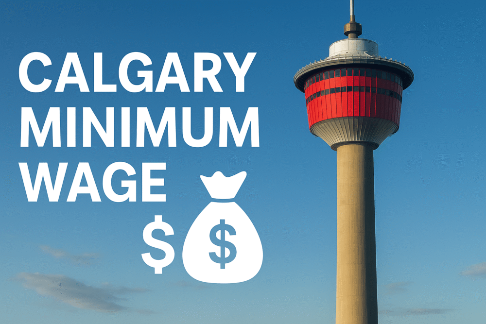 Minimum Wage in Calgary 2025: Full-Time Income, Taxes, Real Earnings & Cost of Living