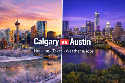Calgary vs Austin: Cost of Living, Taxes, Weather, Jobs, and Lifestyle