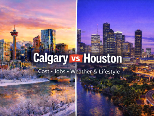Calgary vs Houston: Cost of Living, Jobs, Weather, and Lifestyle