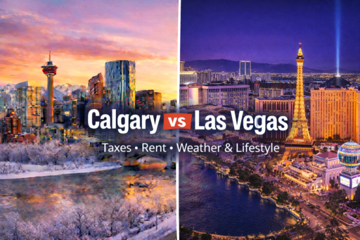 Calgary vs Las Vegas: Cost of Living, Taxes, Weather, and Lifestyle