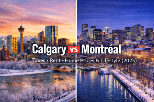 Calgary vs Montréal: Cost of Living, Jobs, Taxes, and Lifestyle