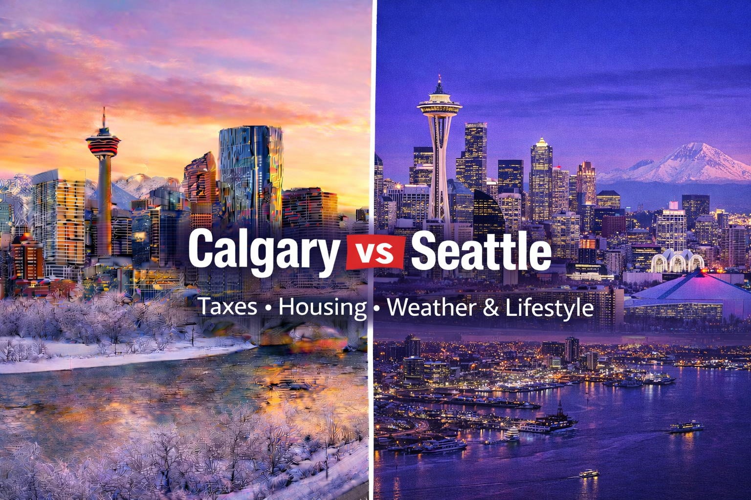Calgary vs Seattle: Which City Fits Your Life Better (and What the Data Really Says)
