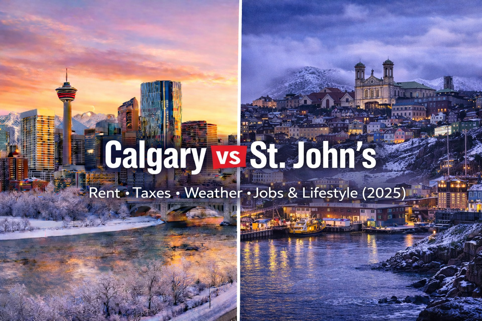 Calgary vs St. John’s: Cost of Living, Weather, Jobs, and Quality of Life