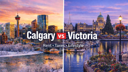 Calgary vs Victoria (BC): Cost of Living, Rent, Taxes, Weather, and Safety (Real Data)