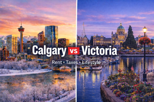 Calgary vs Victoria (BC): Cost of Living, Rent, Taxes, Weather, and Safety (Real Data)