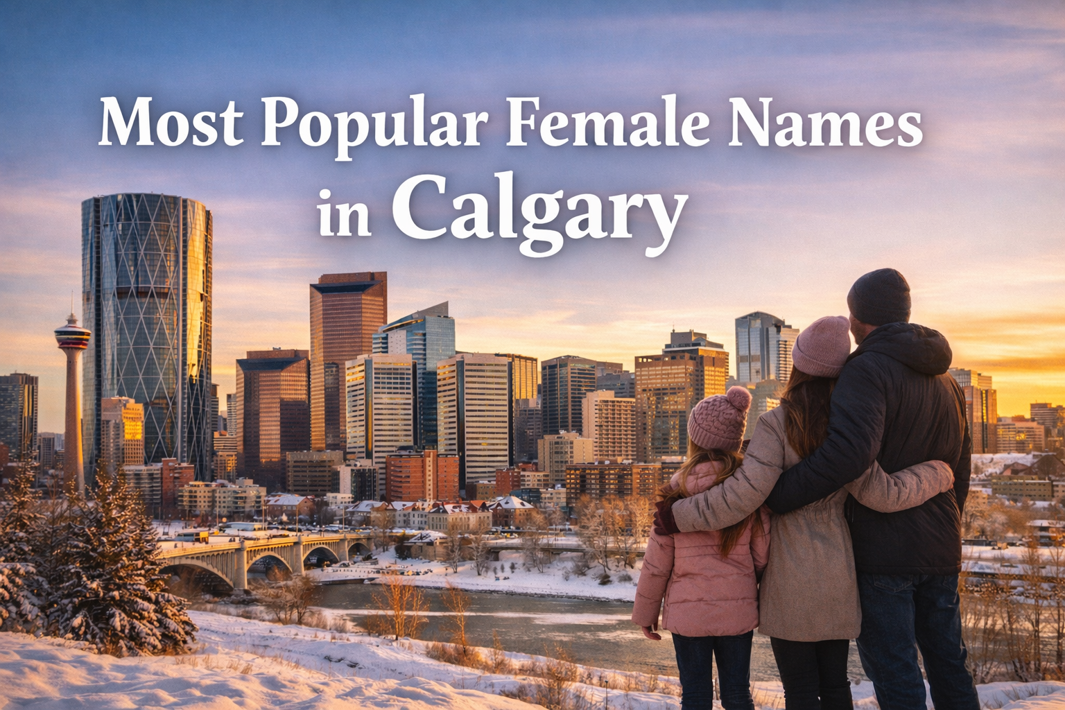 Most Popular Female Names in Calgary