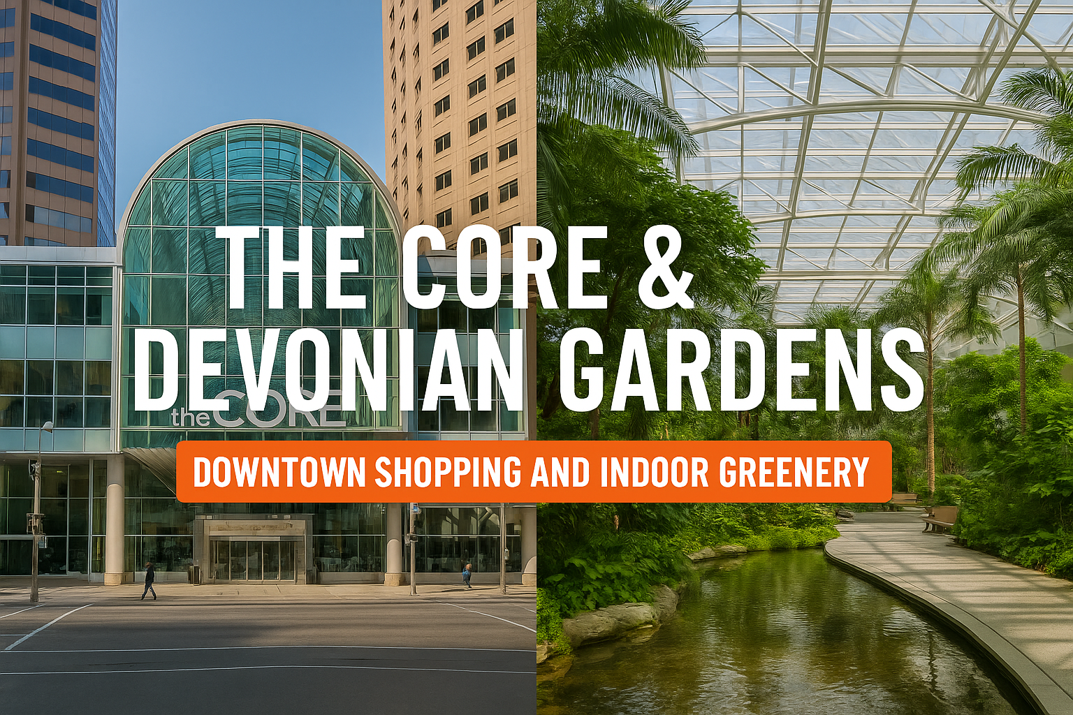 The CORE & Devonian Gardens Calgary: Complete Guide to Downtown Shopping and Indoor Greenery