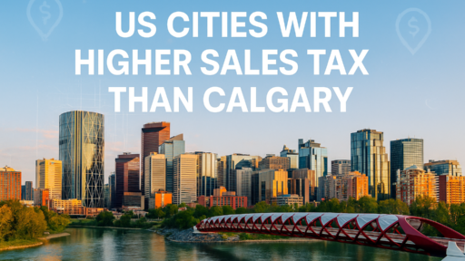 US Cities with Higher Sales Tax Than Calgary